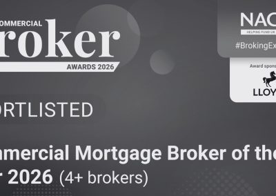 ASC shortlisted for Commercial Mortgage Broker of the Year 2026